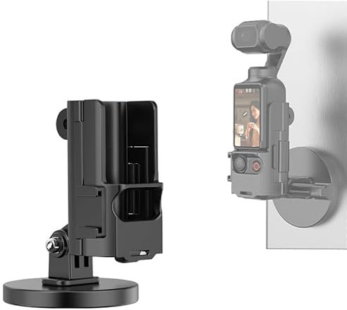 LTSKY Magnetische Halterung für DJI Osmo Pocket 3, Magnetische Befestigung Shell Halter, Pocket3 Zubehör Erweiterung Adapter
