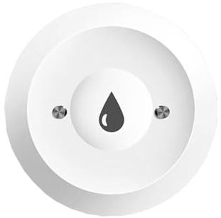 Candeo Zigbee Water Sensor, White | Smart Leak Detector | Zigbee 3.0 Compatible with Home Assistant, zigbee2mqtt, Huibtat | IP66 Waterproof, Wide Temperature Range, Long Battery Life & Easy Setup