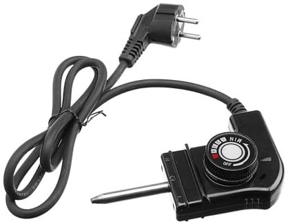 HENDI Câble Thermostat de Rechange pour Poêle Électrique Polyvalente Party Pan 239506 et 239605, avec contrôle de température, jusqu’à 2000 W, longueur 1 m, accessoire de cuisine
