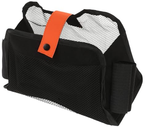 Milisten Multifunktionaler Organizer für Kinderwagen mit Seitlicher Netztasche und Becherhalter aus Robustem Oxford Stoff Tragbares Design für Täglichen Spaziergang