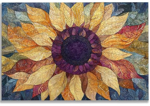 Jigsaw Puzzles for Adults 4000, Fantasy Jigsaw Puzzles for Adults, Sunflower Jigsaws Puzzle with Exquisite Packaging Box, Impossible Wooden Puzzle for Home Decor, Gifts for Women, Gifts for Men, -1992