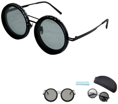 Kuisoe Stufe 1-9 geschwindigkeitsgesteuertes dimmbares Polarisationsglas mit ND-Filter, farbverstellbare Sonnenbrille, außen blendfreie augenschützende Brille, geeignet für Strand, Angeln, Wandern