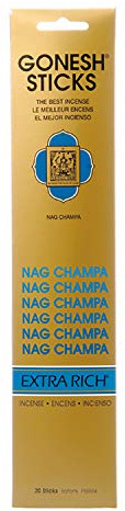 Gonesh Extra Rich Nag Champa Incense