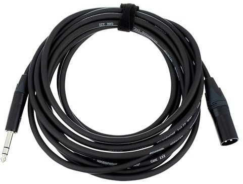 Cordial CPM 5 MV Jack Symétrique / XLR Mâle 5m