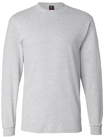 Hanes Men's Beefy-T Long-Sleeve T-Shirt