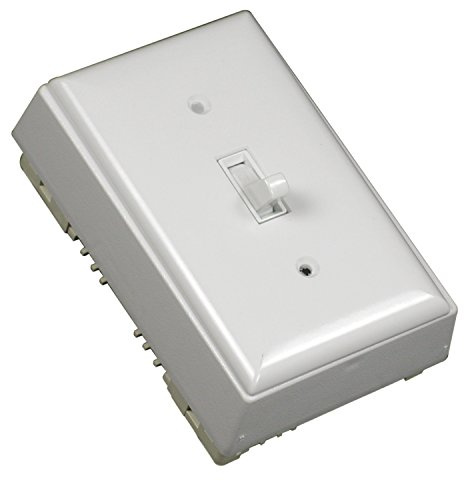 Legrand Wiremold NMW2-S Nonmetallic Plastic Raceway for Extending Power, Single Pole Switch Kit with Wall Plate, White (1 Pack)