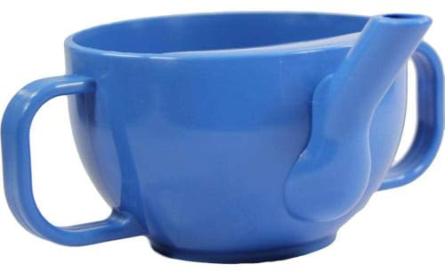 KRANKENTASSE m.2 Henkeln blau 1 St