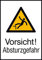 Format 4044589367990 – Warnschild ALU gepr Absturzgefahr 262 x 371