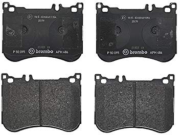 Brembo P50095 Low-Met Alloy Steel Front Disc Brake Pad Set MERCEDES-BENZ OE# 0064209320