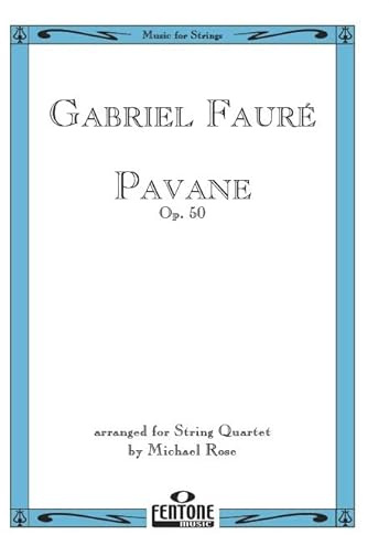 Pavane: für Streichquartett Partitur und Stimmen