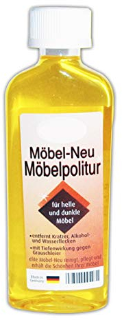 MÖBELPOLITUR 175ml für dunkle helle Möbel 3-var. Politur Möbelpflege Pflegemittel 04 (für helle Möbel)