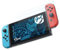 Bruni Schutzfolie kompatibel mit Nintendo Switch Folie, glasklare Displayschutzfolie (2X)