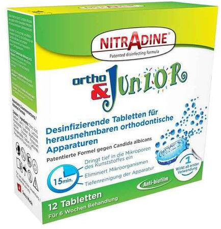 NITRADINE Ortho & Junior Tabletten 12 St