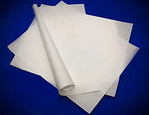 Fogli di carta filtro in cellulosa 45x56 cm – 5 pezzi | 84g/m² | Carta filtrante quadrata per liquidi – uso industriale e laboratorio