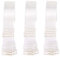 3 Pairs Invisible Soft Clear Non-Slip Adjustable Transparent Replacement Shoulder Bra Strap (1.5cm)