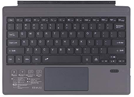 Backlit Keyboard for Microsoft Surface Pro 6, (TouchPad Mouse) Ultra Thin Keyboard (7 Color Backlight) for Microsoft Surface Pro 6 (12.3'')