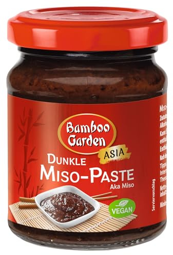 Bamboo Garden Miso-Paste, dunkel, 4er Pack (4 x 145 g)