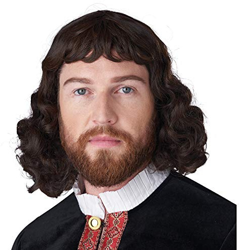 California Costumes, Renaissance Lord Herren-Perücke