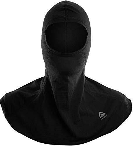 Aclima LightWool Sturmhaube, Jet Black, ONE Size