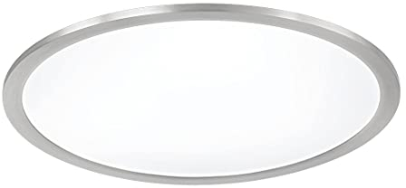 Trio Leuchten WiZ LED Deckenleuchte Griffin 657494007, 20 Watt RGBW LED mit 16 Mio. Farben + 64.000 Weißtöne + 18 LichtSzenen, Steuerung über App + Sprachsteuerung + Fernbedienung + Wandschalter