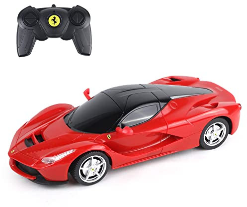 TURBO CHALLENGE - La Ferrari - RC Prestige - 095605 - Voiture Télécommandée - Rouge - 1/24 - Piles Non Incluses - Plastique - À Partir de 6 Ans