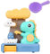 ISAKEN Jouet de Bain, Robot de Bain Multiactivités Jeu de Bain Baignoire Jouet Cascade Station d'eau avec Une Tasse Empilable Fontaine Jouet De Douche Cadeau pour Bébé et Enfants