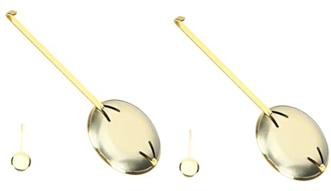 HOMSFOU 2st Pendelbewegung Der Wanduhr Stille Uhr Standuhr Uhrenteile Pendeluhrwerk Aus Quarz Wanduhr Versorgung Uhrenpendel Lieferungen Teil des Uhrwerks Metall Große Dekoration Haushalt