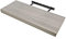 ETREXONLINE Wandregal Holz Matt Farbe der Eiche Grau 60x25x4cm, Wandboard Bücherregal Maximale Belastung 25kg