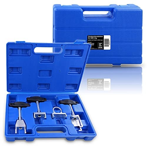 ENVA Zündspulen Abzieher Satz 4-TLG. Zündspulen Demontagewerkzeug Set Zündkerzenstecker Auszieher Kompatibel mit für VAG