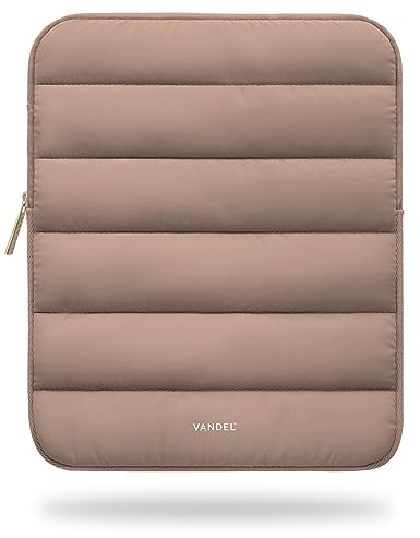 Vandel Original Puffy iPad-Hülle für 9-11 Zoll (22,9–27,9 cm) Tablets, Niedliche Tasche für Damen und Herren, Braun