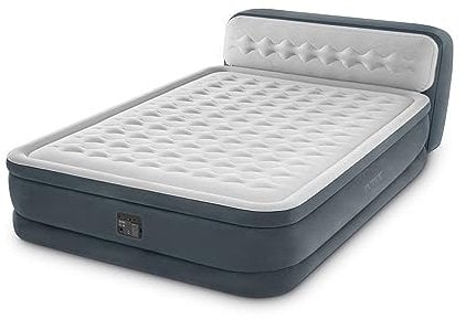 INVOGA DELUXE WAVE 236x152x86 cm – Materasso gonfiabile matrimoniale autogonfiante con Tecnologia Fiber-Tech e pompa elettrica integrata, ideale per ospiti, campeggio e relax a casa