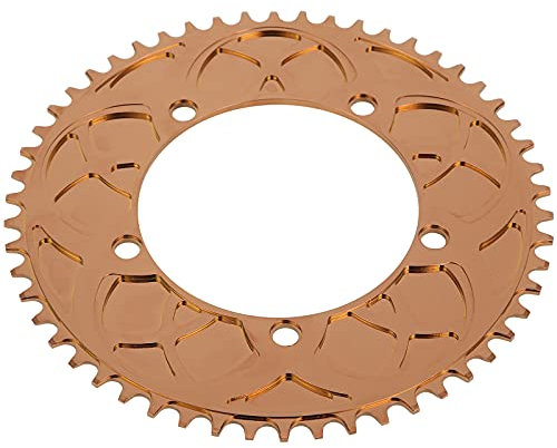 Kettenblatt,Fahrrad-Kettenblatt, Ultraleichtes Fahrradkettenblatt, Fahrradkurbel, Kurbelgarnitur, Zahn, rund, Fahrradkettenblatt, 54 Zähne, schmaler Zahn, Fahrradteile, Fahrradausrüstung, Fahrradkette