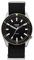 KOMONO Ray Ventura NATO Herren Quarzuhr in Silber Schwarz mit recyceltem Gurtband
