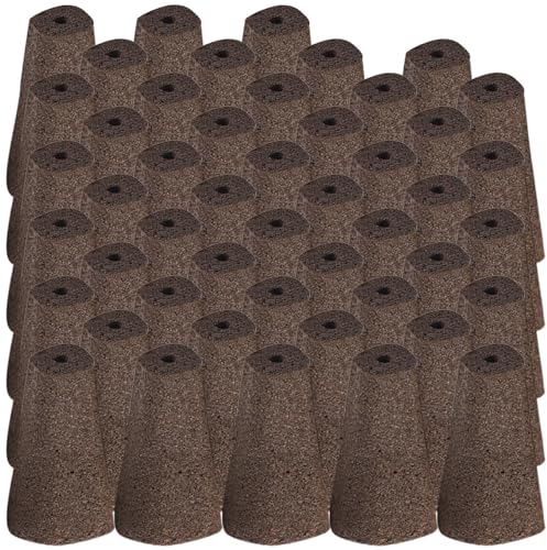 Carlo Milano Zubehör zu Gewächshaus Anzucht: 48er-Set Ersatzschwämme für Pflanzen-Anzuchtsystem PAS-70 (Pflanzen Anzucht Lampen, Lampe Anzuchtstation, Bewässerung)