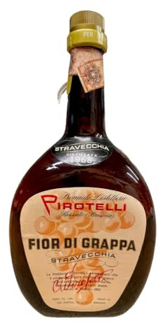 Grappa 1968 Fior di Grappa Stravecchia Pirotelli