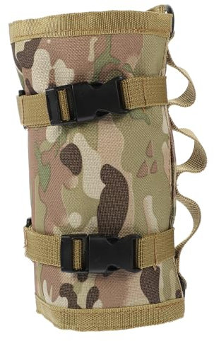 FUNOMOCYA Fuel Tank Protector Gas Cylinder Case Camouflage Outdoor Camping Gas Tank Cover Anti-slip Impact Resistant for Picnic and Hiking