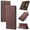 Cracedily for iPhone XR 6.1-Inch Case, Wallet Case Flip Leather with Card Holder Magnetic Closure Shockproof Kickstand Protective Phone Cases Cover for iPhone XR, Coffee