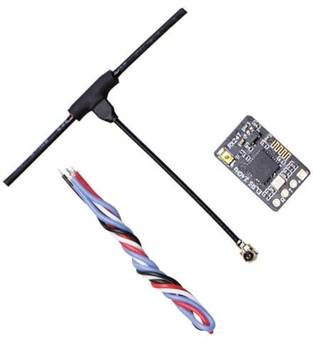 Ptdfjspt ELRS-Empfänger ExpressLRS RX24T 2,4G-Empfänger Radio Nano Long Range Receiver für RC FPV-Drohnen DIY-Zubehörteile