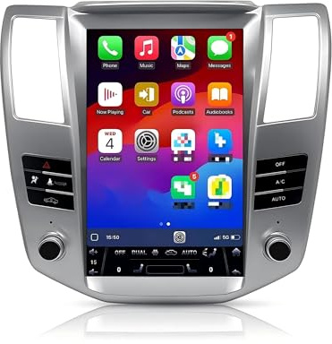 CarPlay 12.8 Multimedia Android Car Radio for Lexus RX300 RX330 RX350 RX400 2004-08