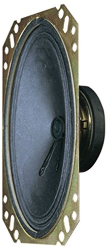 153 x 100mm (6x4) Elliptical Speaker 4W, Black