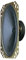 153 x 100mm (6x4) Elliptical Speaker 4W, Black