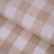 Stoff Meterware Karo 1x1 cm Baumwolle - Baumwollstoff, Züchen, Gingham, Bauernkaro, Kariert, Karomuster, Landhaus, Deko, Nähen, Basteln (Beige)