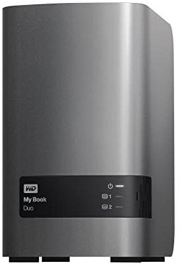 WD WDBLWE0120JCH-EESN My Book Duo Hard Disk Esterno Desktop RAID, USB 3.0, 12 TB