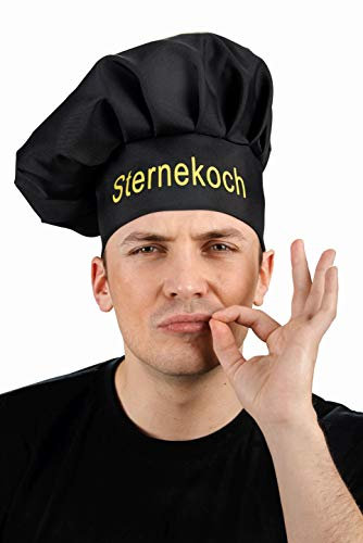 Andrea Moden 3256501 - Mütze Sternekoch, Mottoparty, Karneval