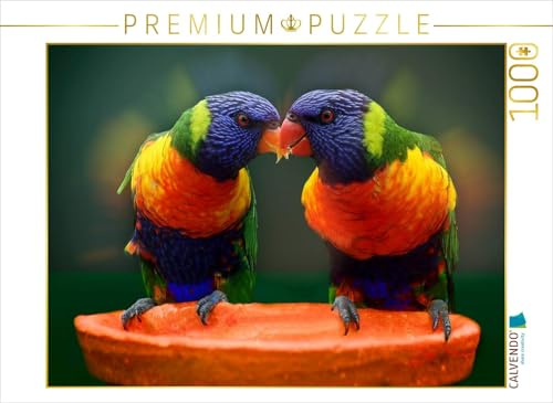 CALVENDO Puzzle Lori Papageien | 1000 Teile Lege-Größe 64 x 48 cm Foto-Puzzle für glückliche Stunden