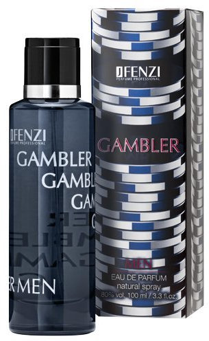 JFenzi Gambler Men Eau de Parfum 1er Pack (1x100ml)