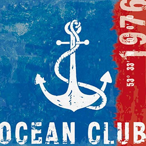 Unbekannt Servietten Ocean Club Marine - 20 Stück - maritim