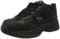 Skechers Men's Soft Stride Grinnel M Industrial Shoe, Black Leather/Black Mesh, 13 UK