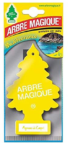 Arbre Magique Deodorante per Auto, Profumazione Prolungata fino a 7 Settimane (3 PEZZI, AGRUMI DI CAPRI)
