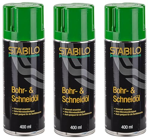 3x Schneidöl Bohröl 400ml | Ölspray | Schmiermittel | Schmierstoff | 3 Stück